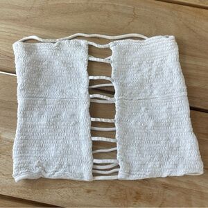 Indah strappy top in white